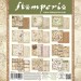 Набор бумаги для скрапбукинга Stamperia SBBS143 "All Around", 20,3х20,3 см